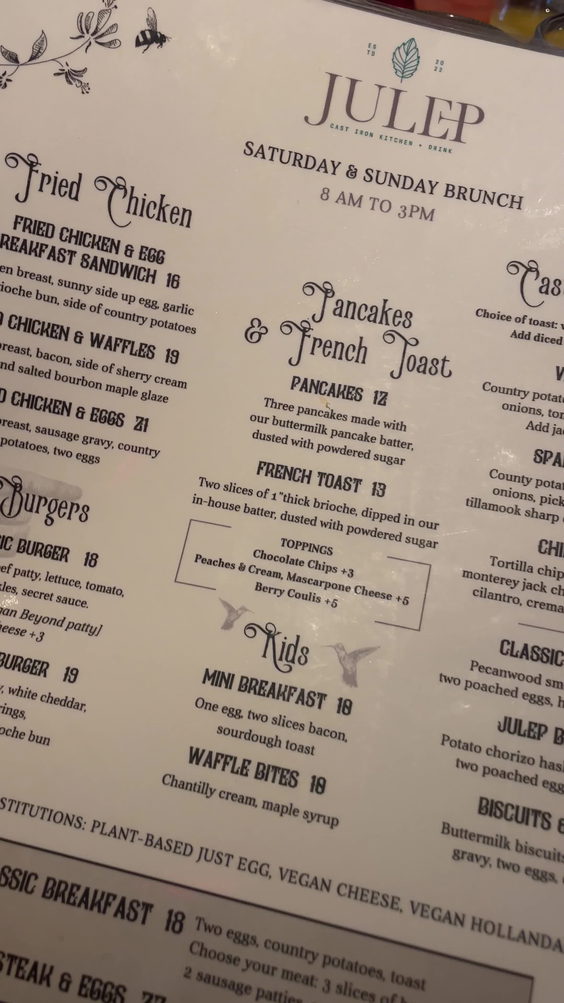 Julep Cast Iron Kitchen + Drink