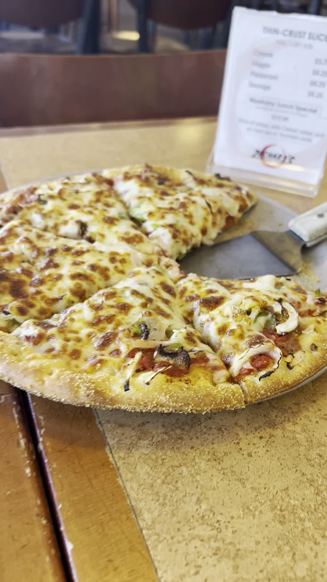 Video review of Zachary's Chicago Pizza