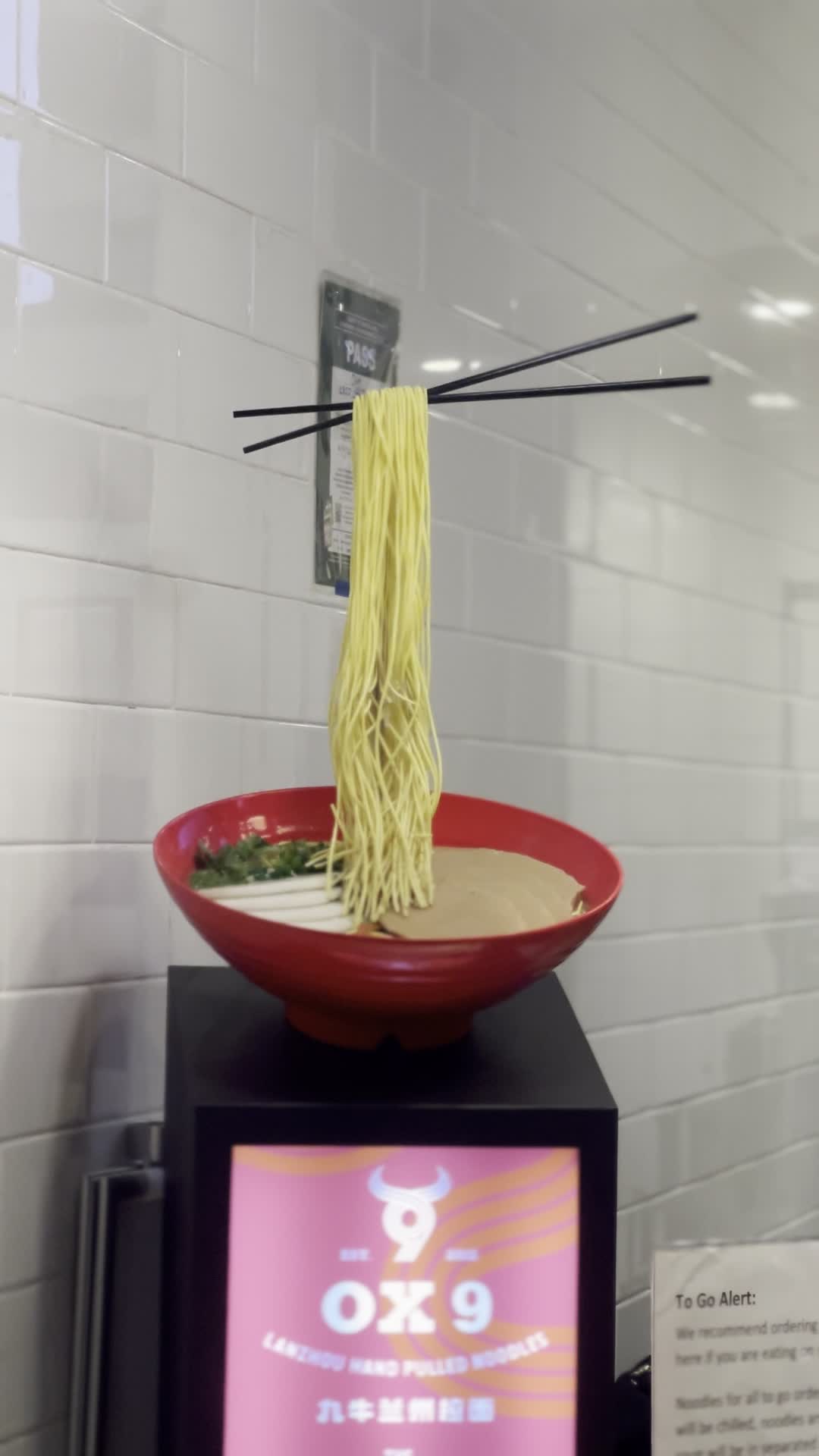 Ox 9 Lanzhou Hand Pulled Noodles