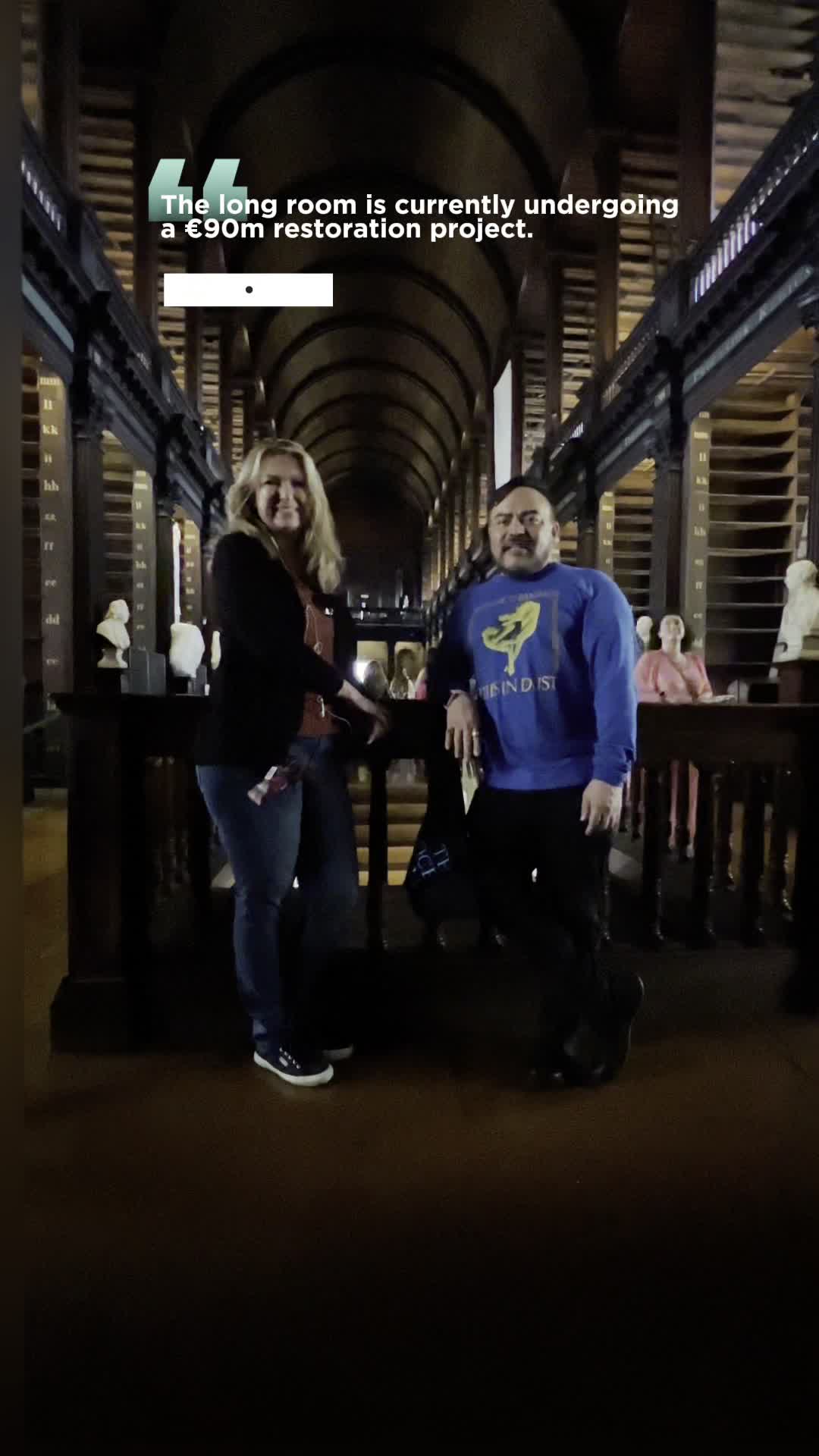 Video review of Trinity College Old Library & The Book of Kells Exhibition