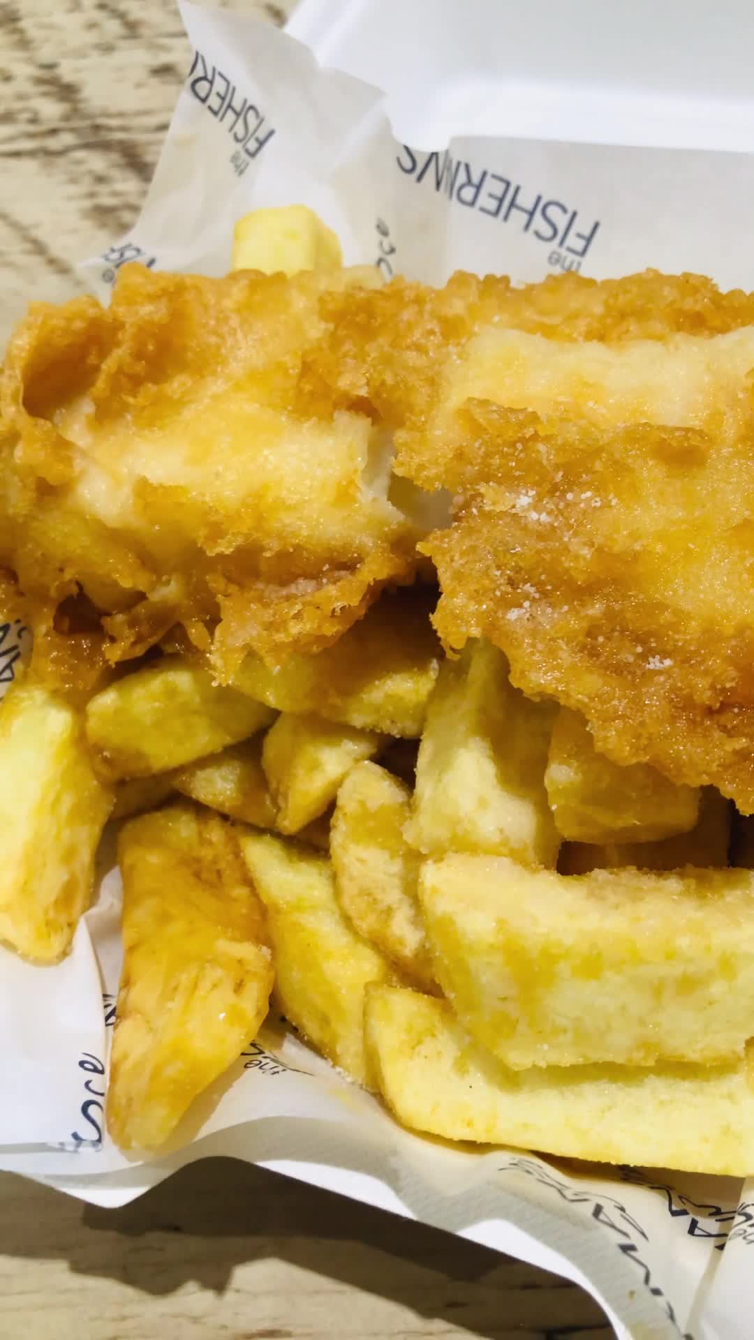 The fisherman Wile Speciality Fish and Chips