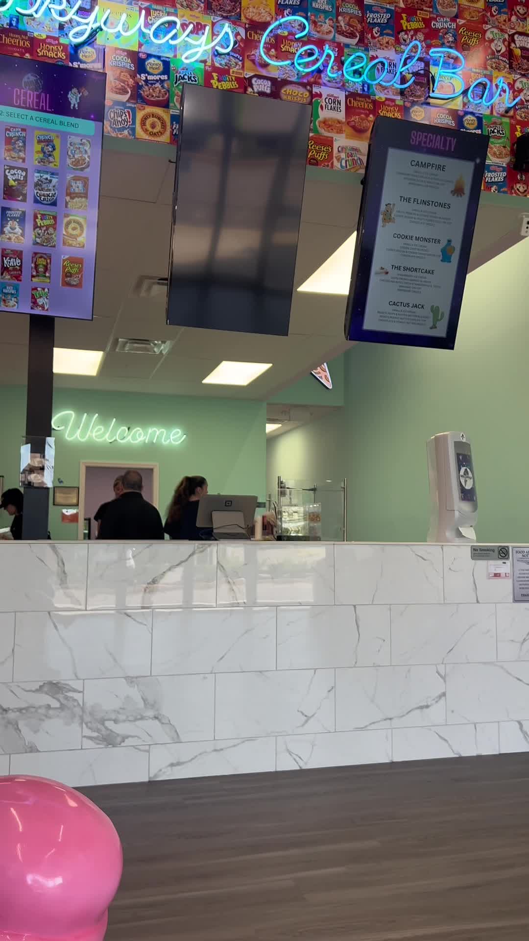 MilkyWays Ice Cream & Cereal Bar