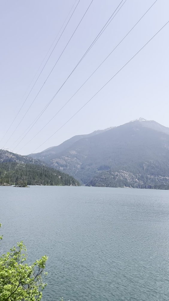 Diablo Lake At North Cascades National Park