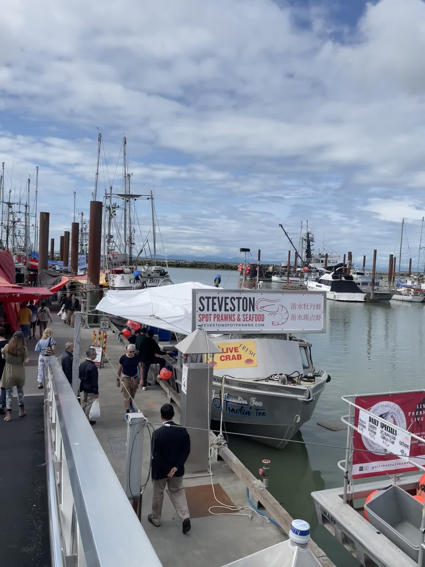 Video review of Steveston Fisherman's Wharf