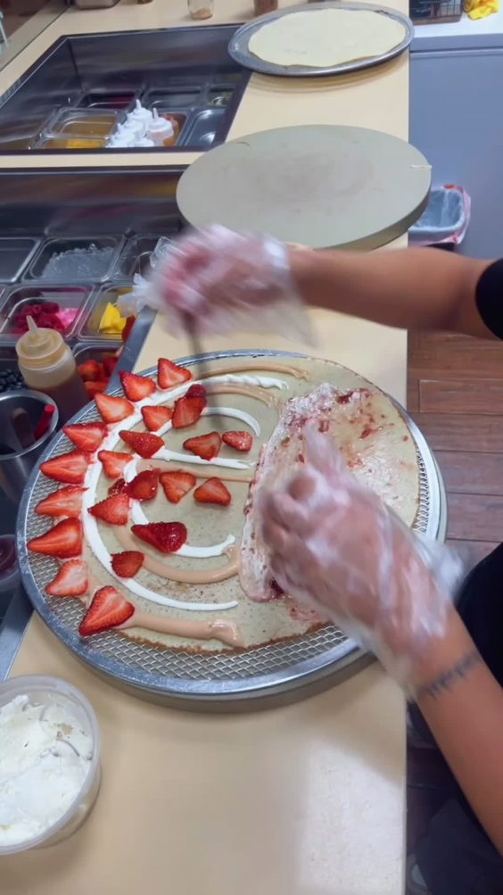 T-Swirl Crepe