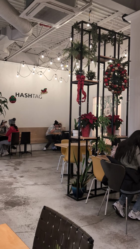 Cafe Hashtag