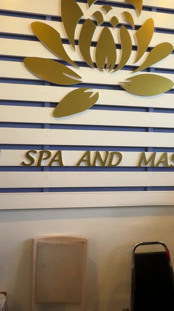 The spa and massage