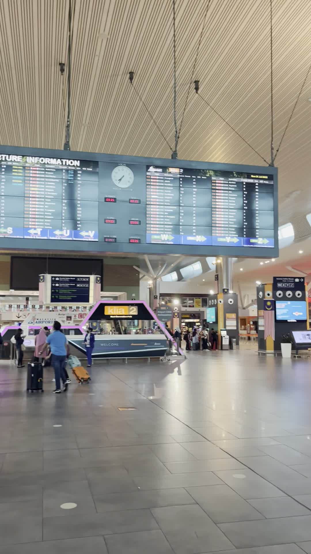 KLIA International Departure Hall