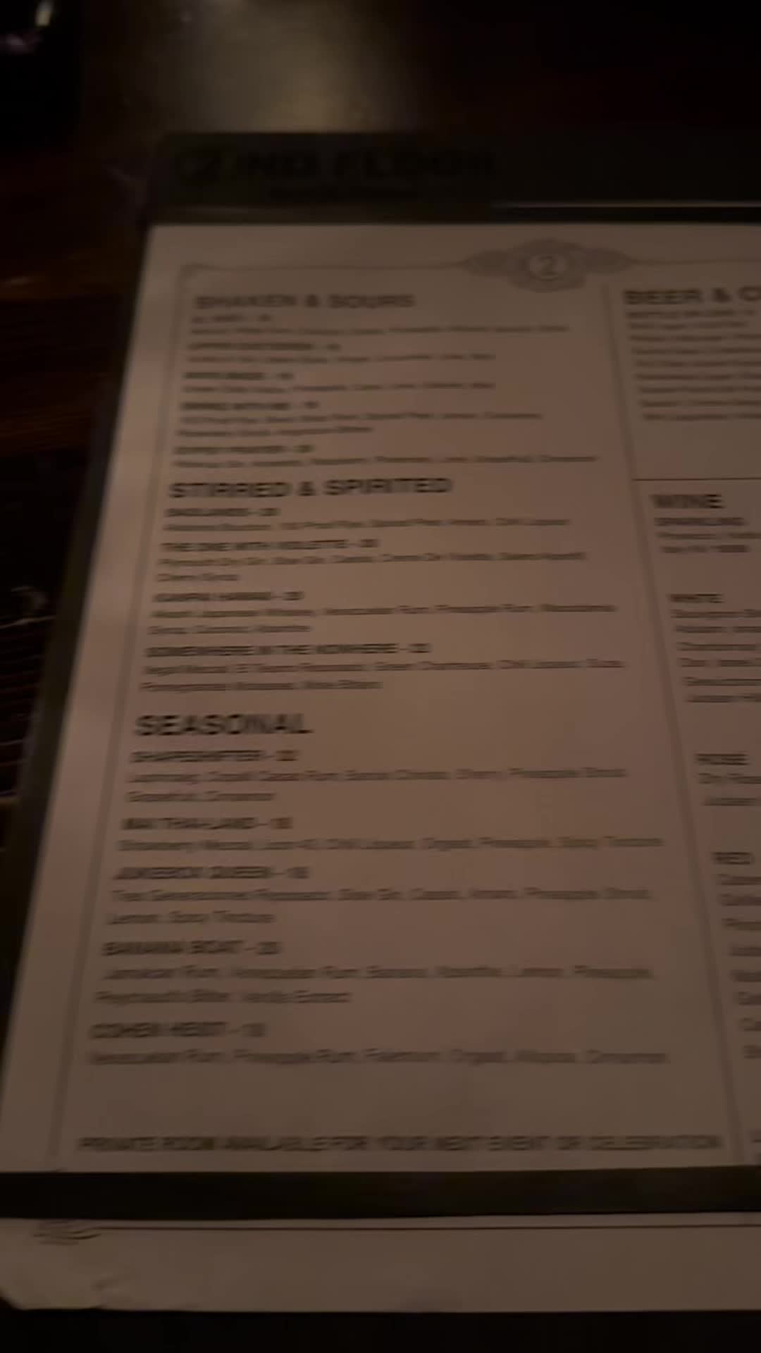 Video review of 2nd Floor Bar & Essen
