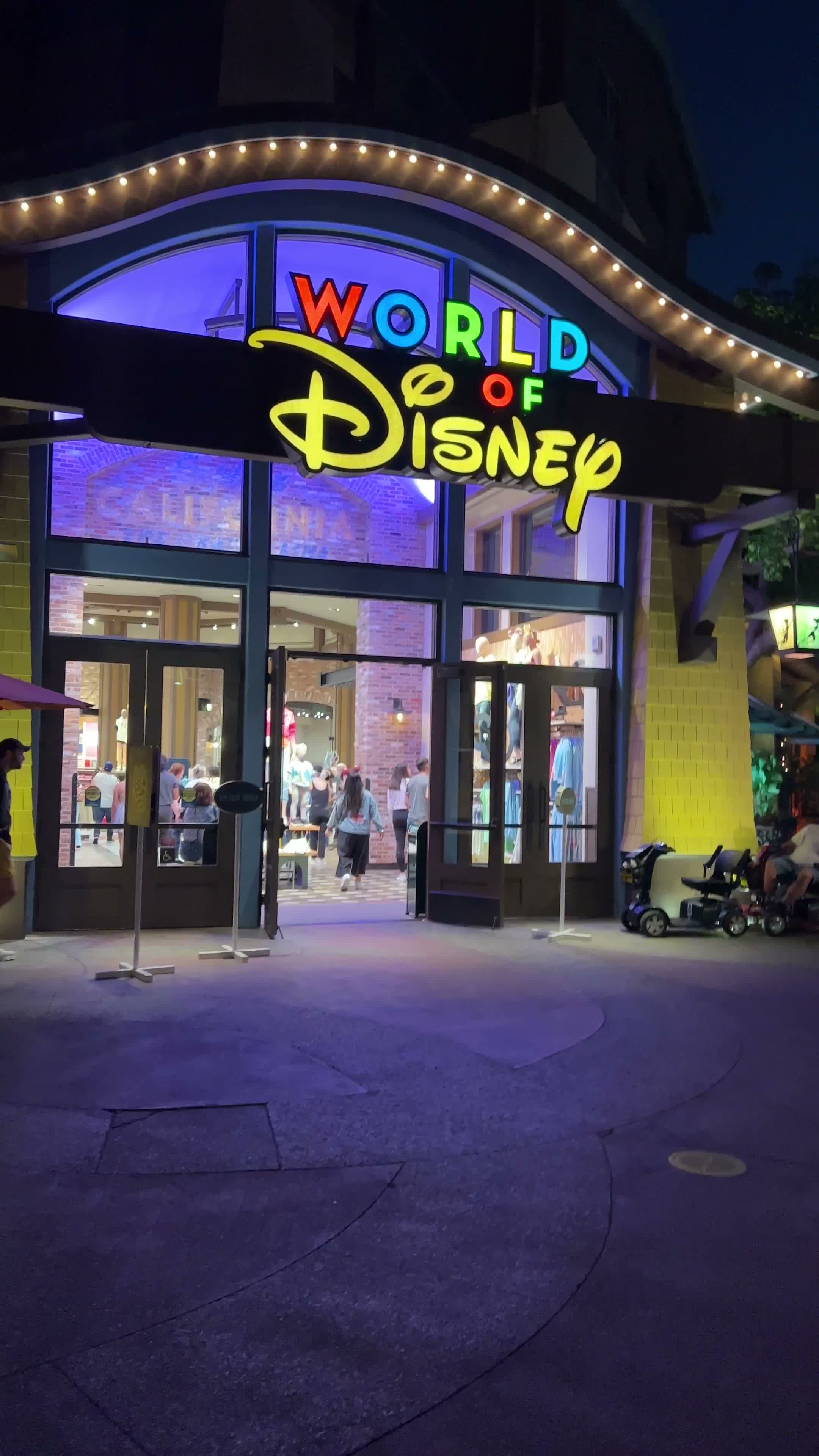 Video review of World of Disney