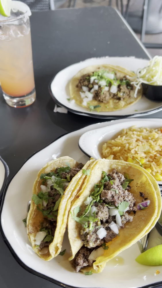 Tacos and tequil