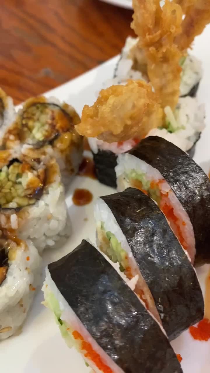 Video review of HK Tea & Sushi