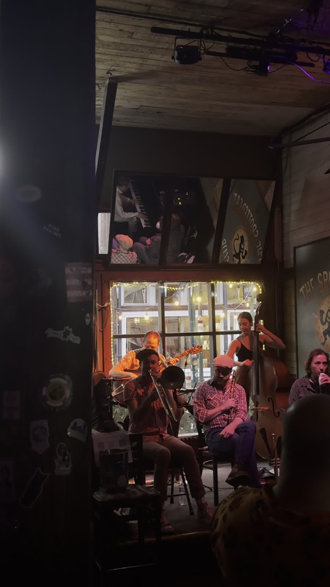 Video review of The Spotted Cat Music Club