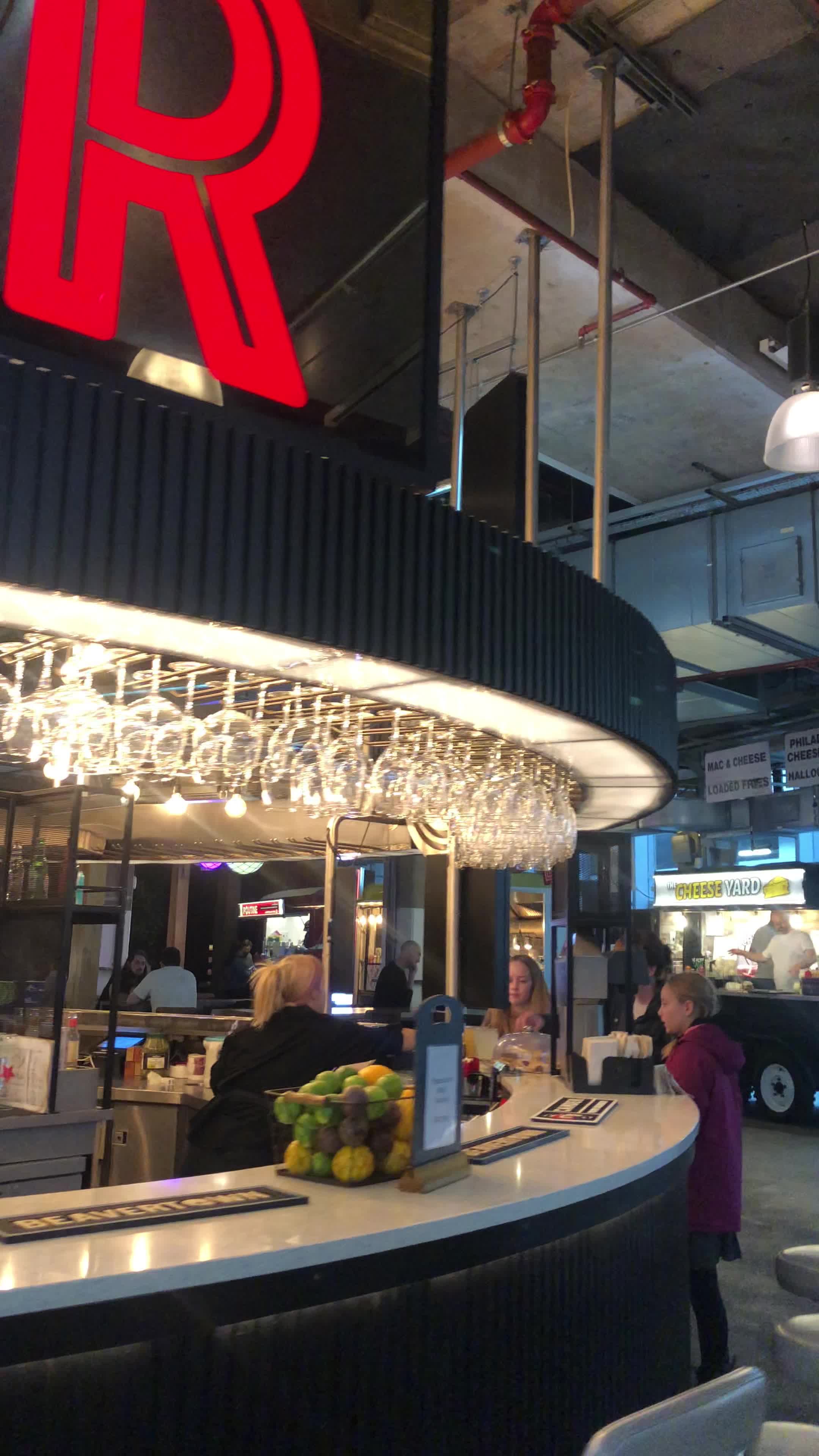 Leeds bar pizza Luxe