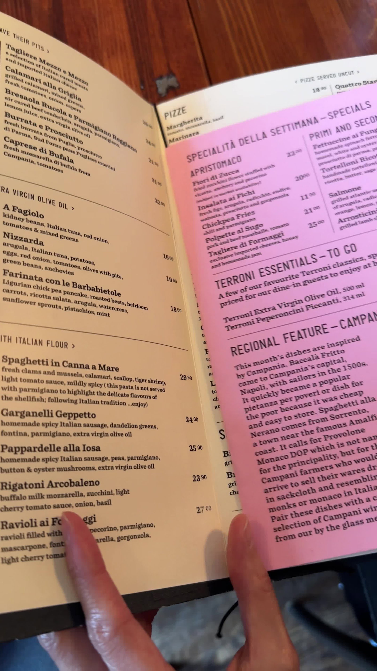 Video review of Terroni
