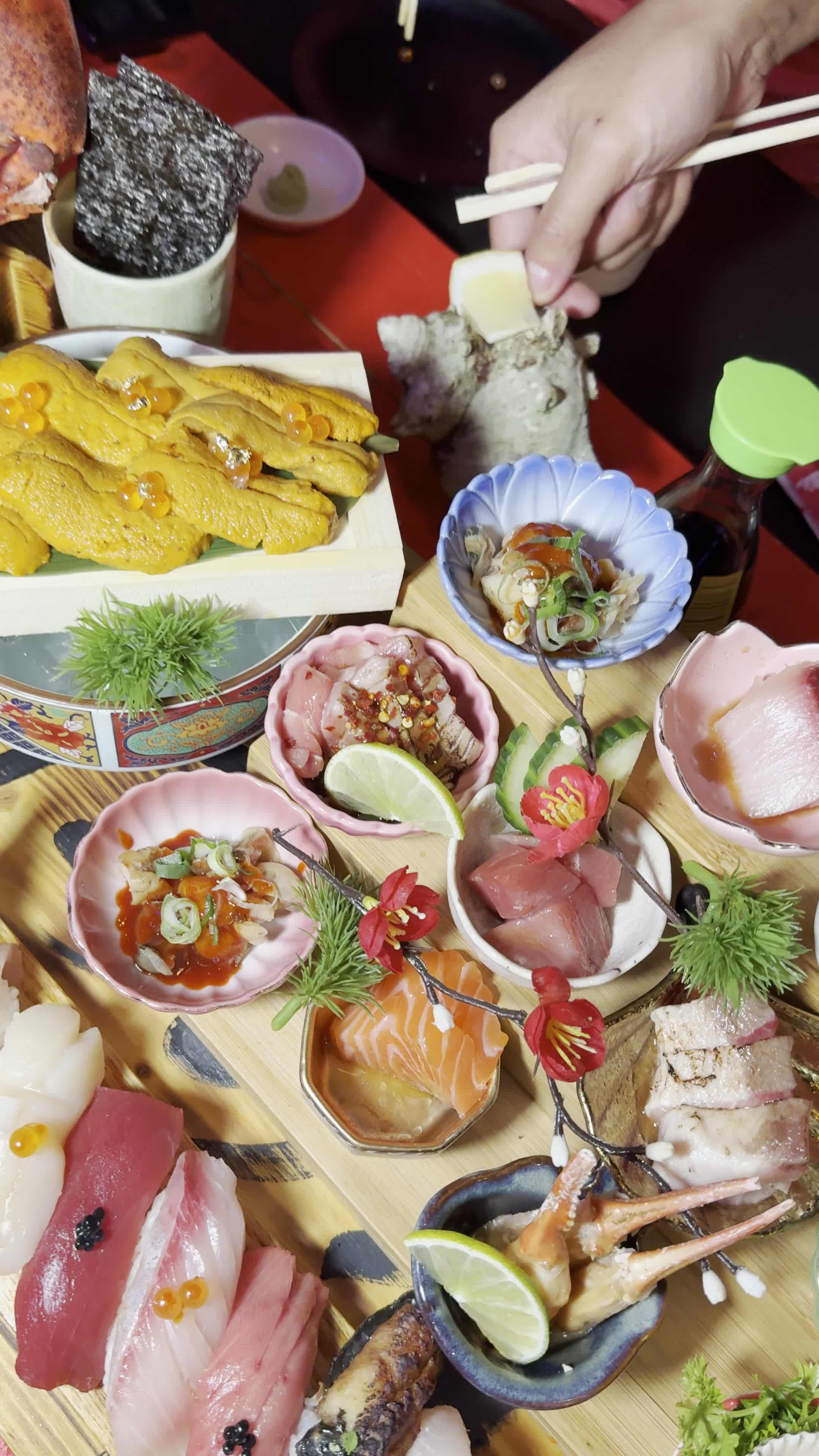 KIN KIN O-Ka-Ne by Oo-Kinza Fish House