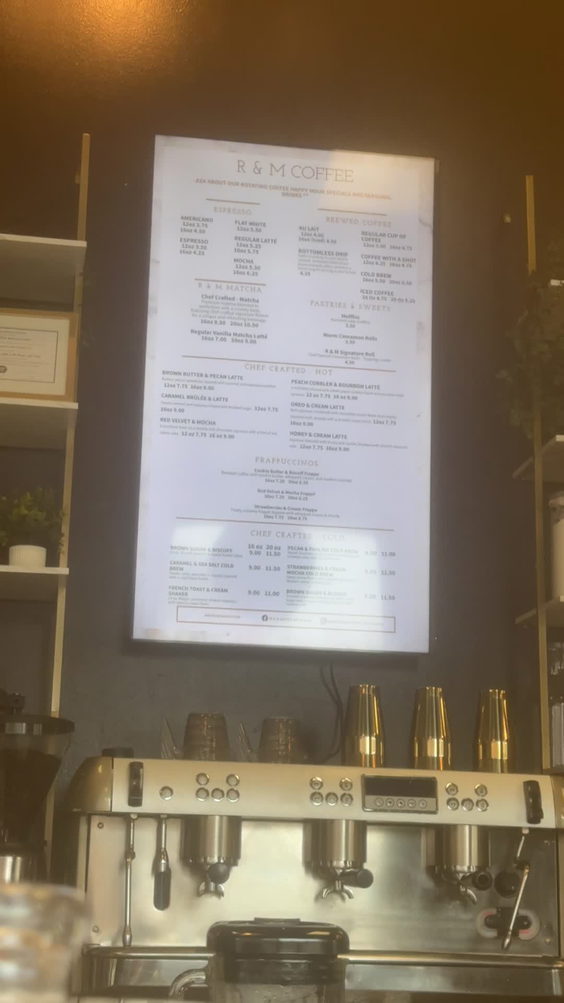 R&M Coffee Bar/Cafe