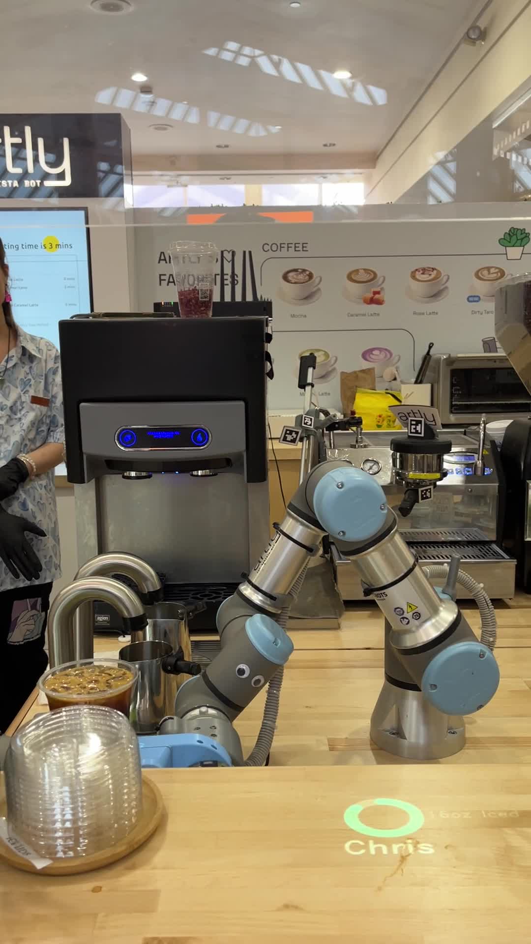 Artly Robot Coffee @ Stonestown Galleria