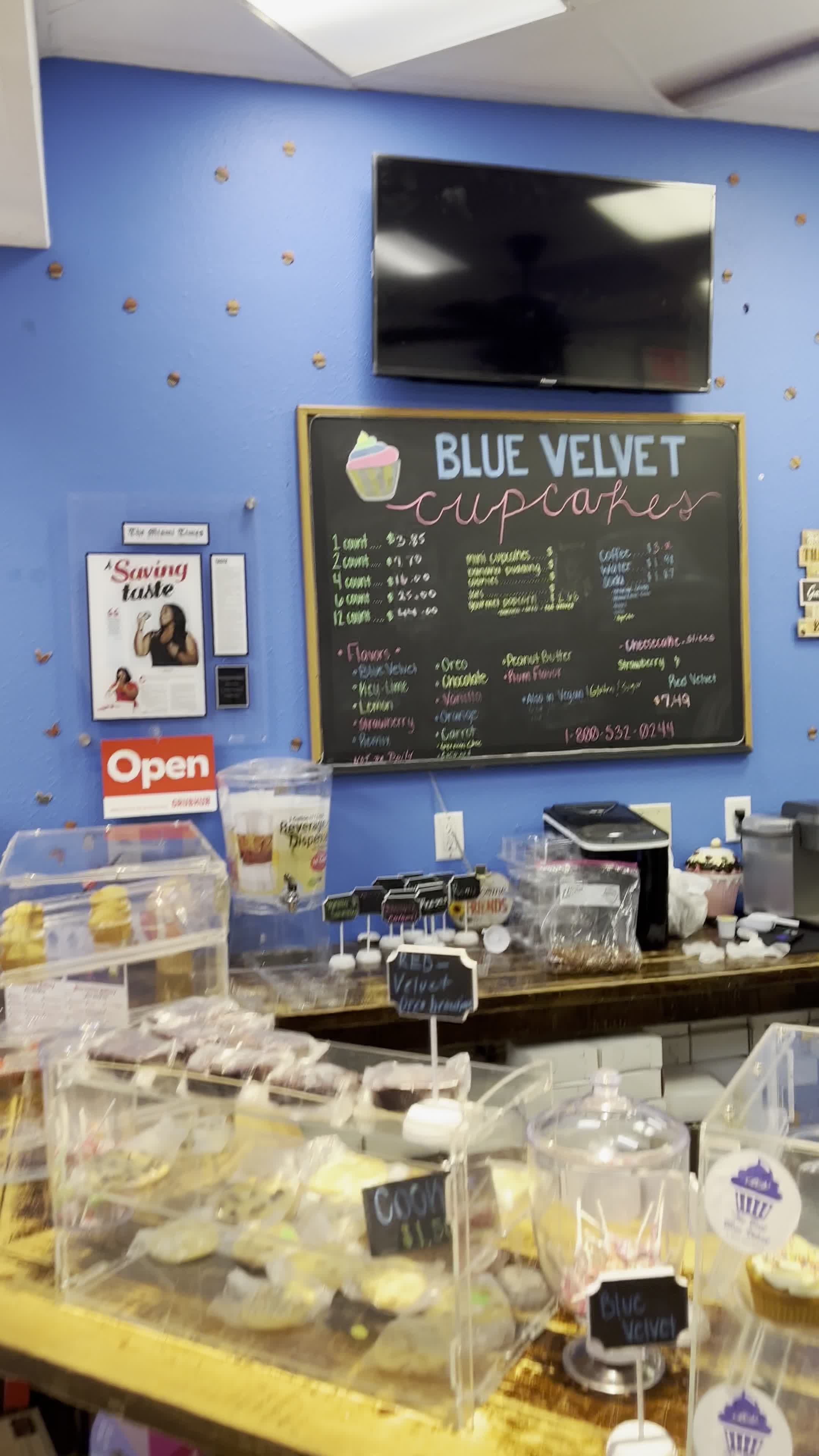 Blue Velvet Cupcakes