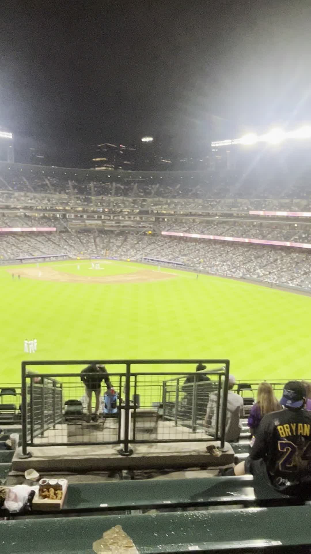 Chuburger at Coors Field