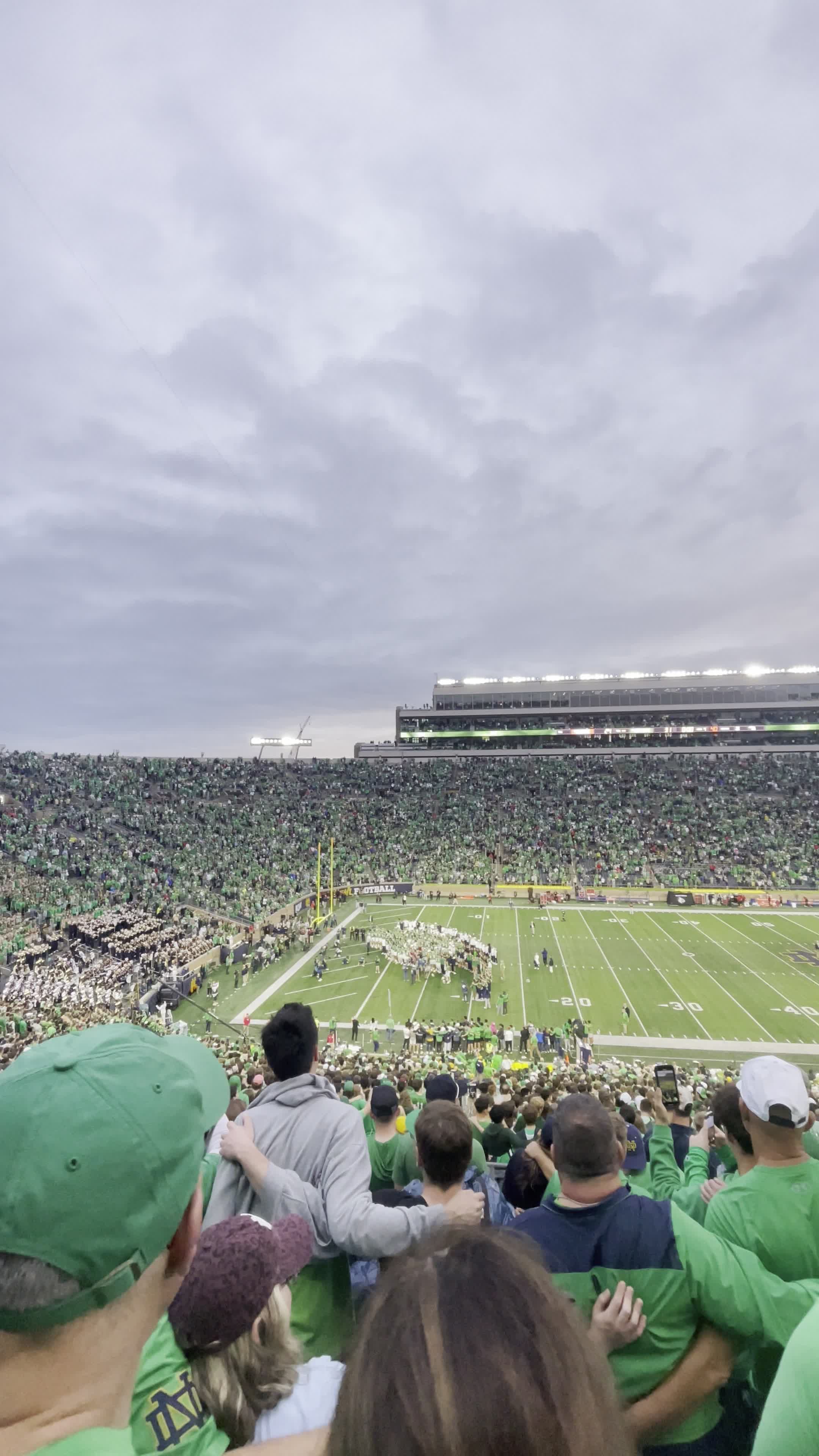 Notre Dame Stadium Press Box