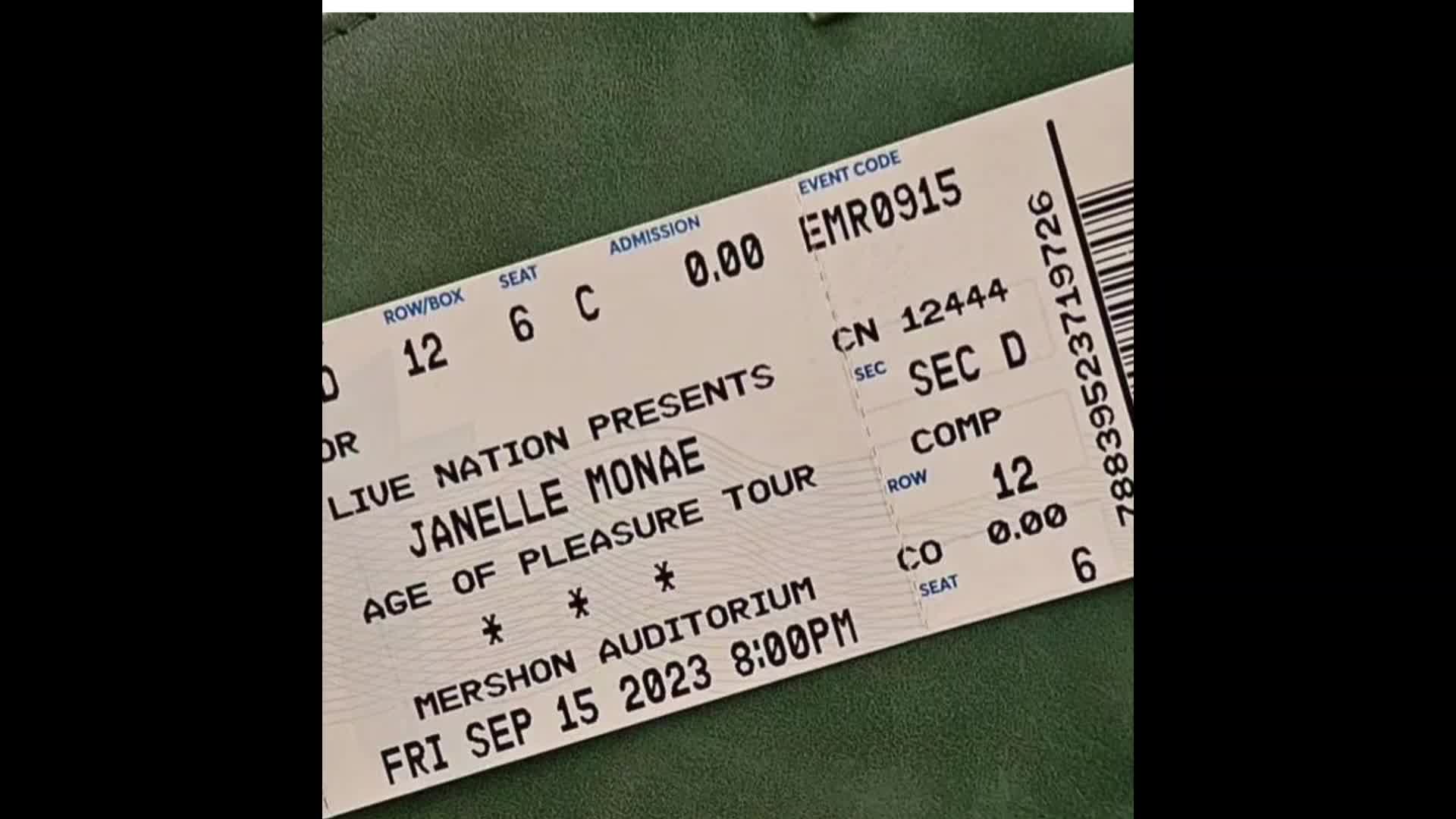 Video review of Mershon Auditorium (MM)
