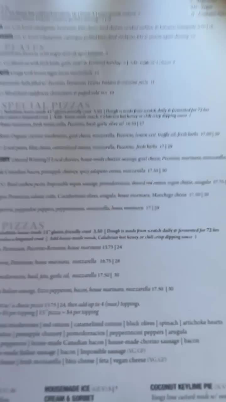 Solstice woodfire pizza