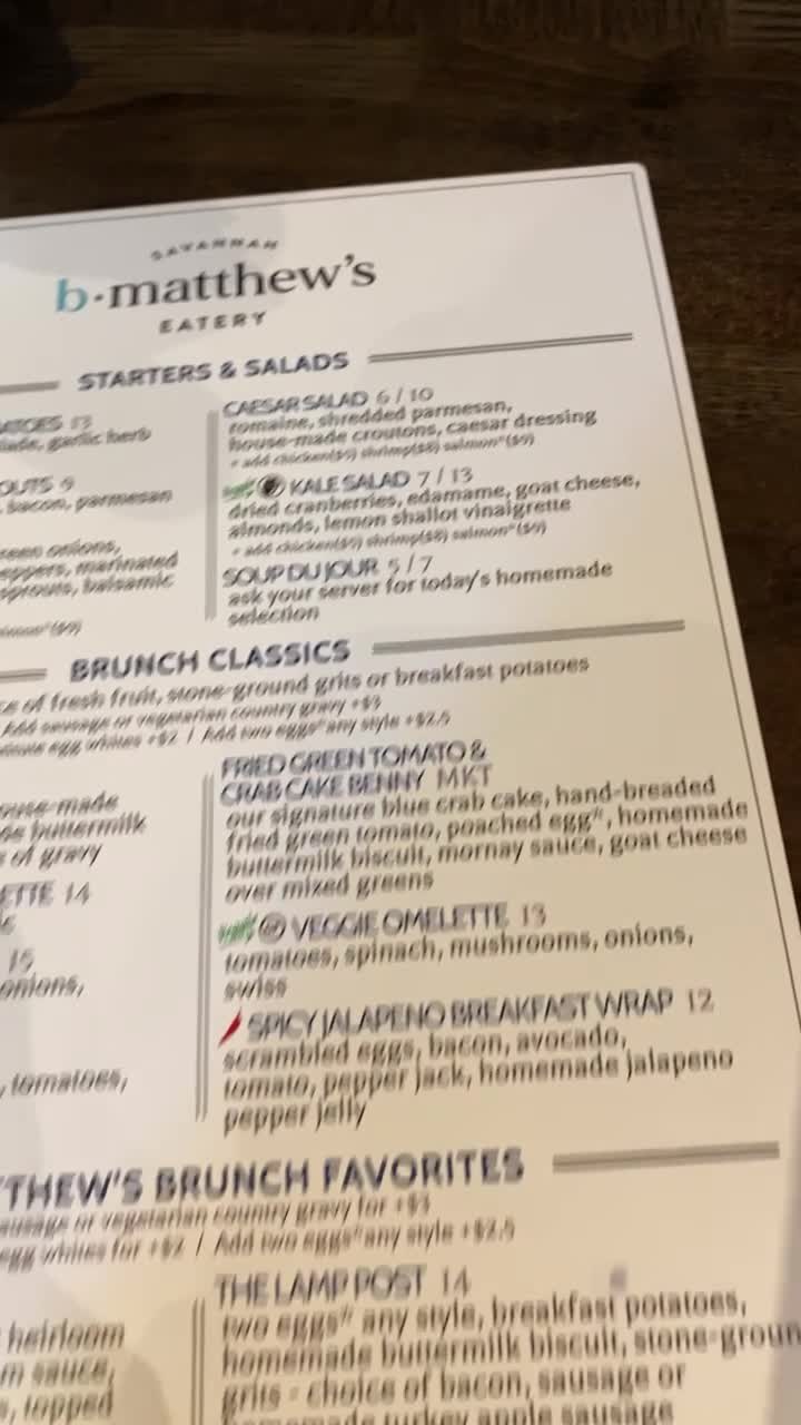 B. Matthew's Eatery