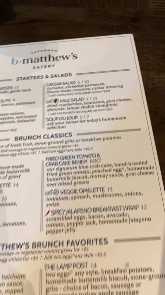 B. Matthew's Eatery