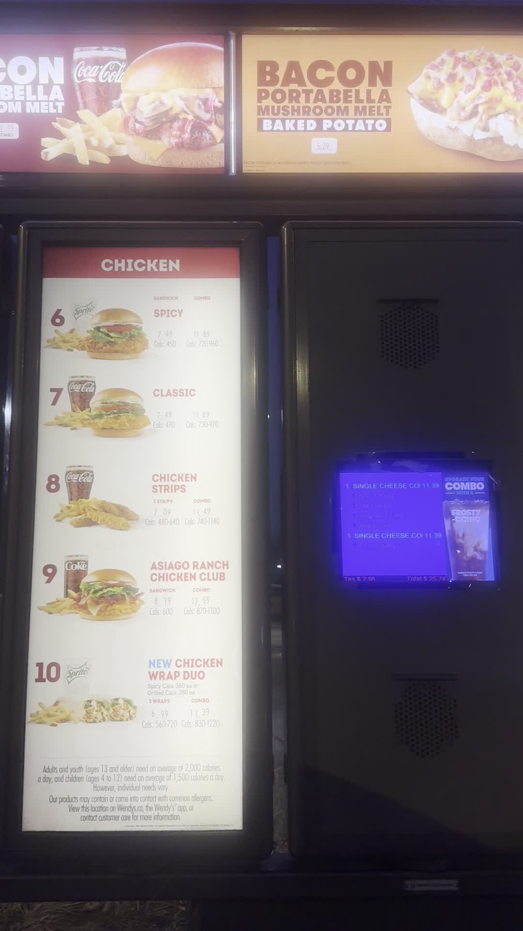 Video review of Wendy's