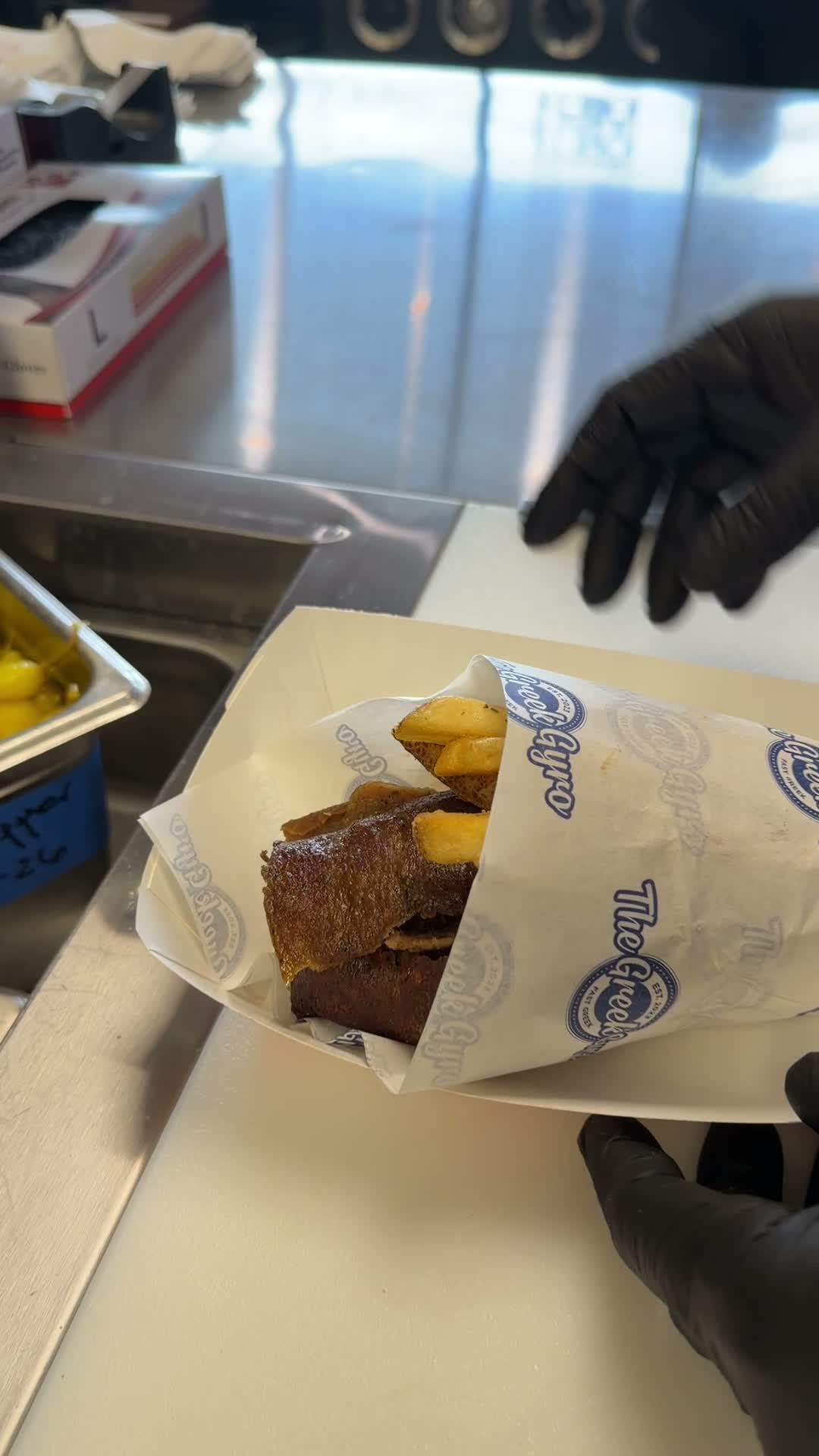 Greek gyro grill