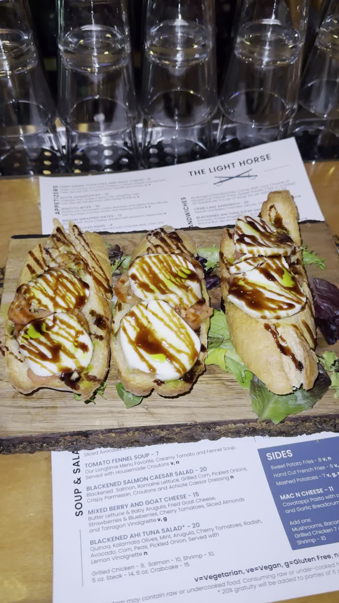 Video review of The Light Horse Restaurant and Bar