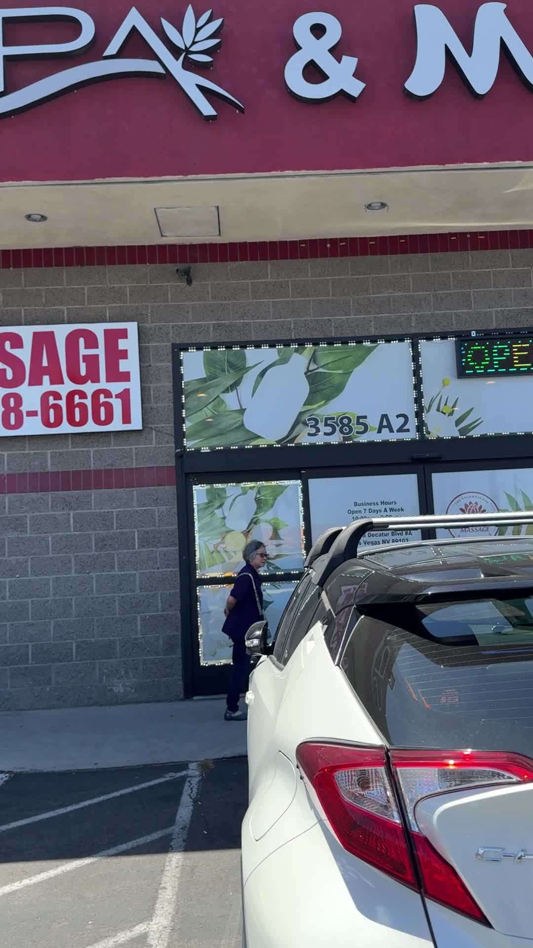 The spa and massage