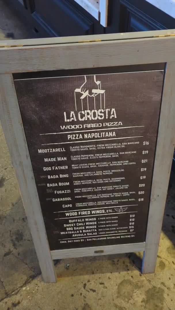 La Crosta Wood Fired Pizza