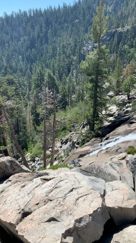 Peak of Cascade Falls