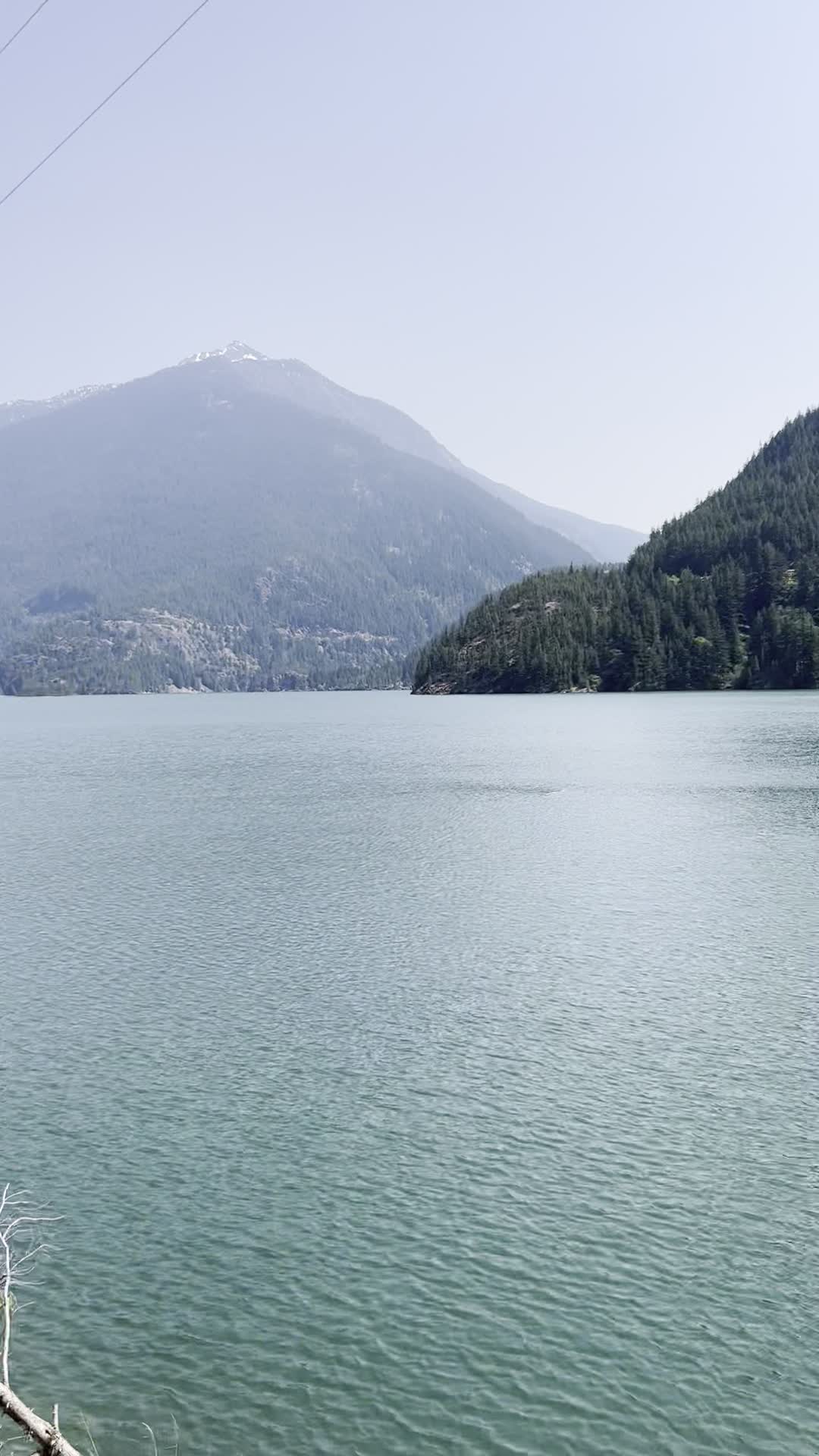 Diablo Lake At North Cascades National Park