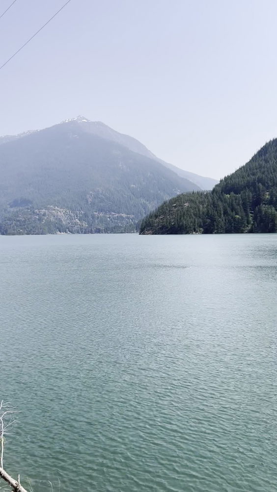 Diablo Lake At North Cascades National Park