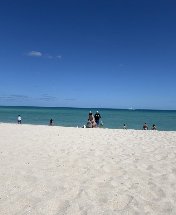 Beach at The Surfcomber