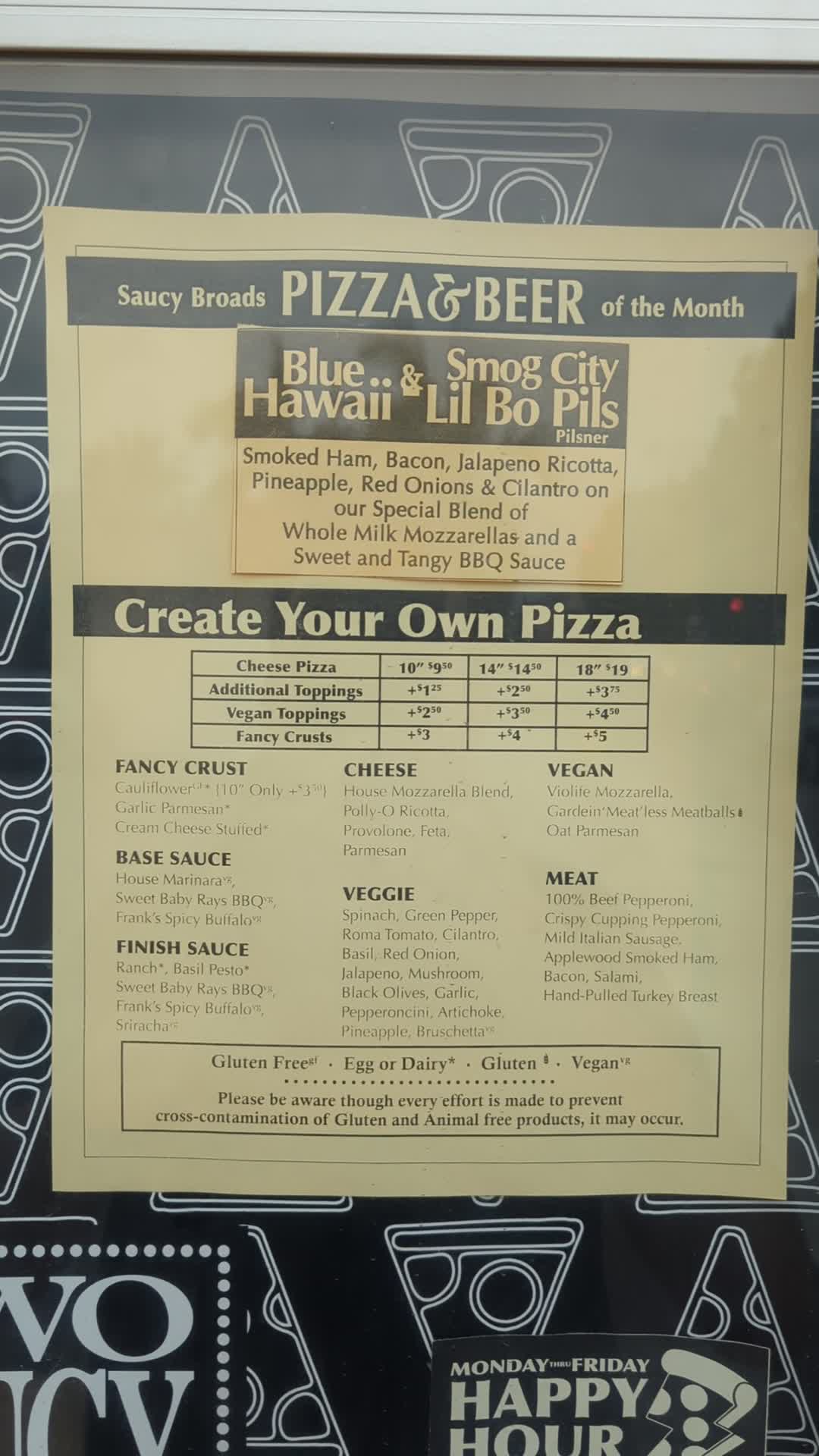Two Saucy Broads Pizza