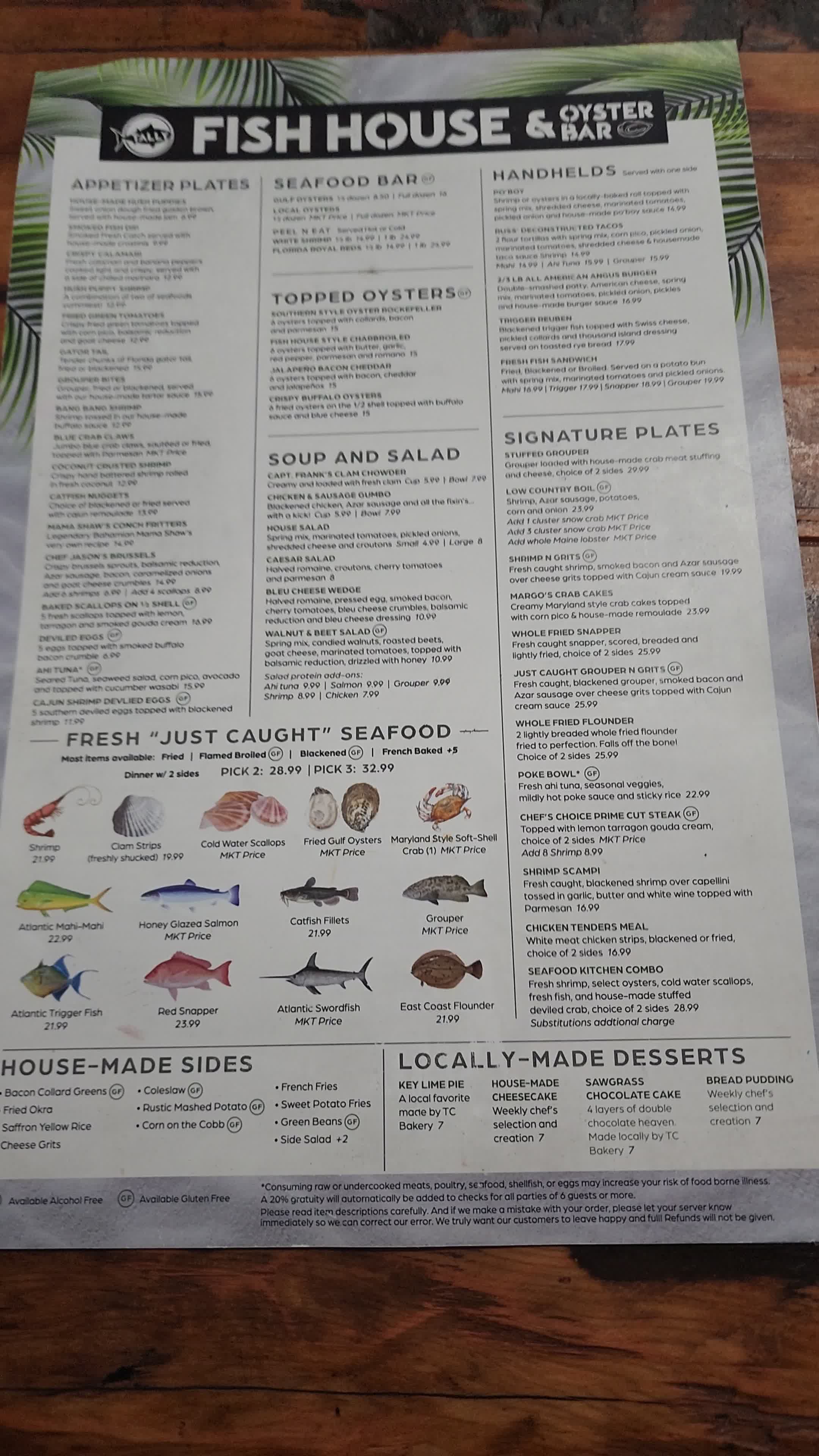 Tally Fish House & Oyster Bar