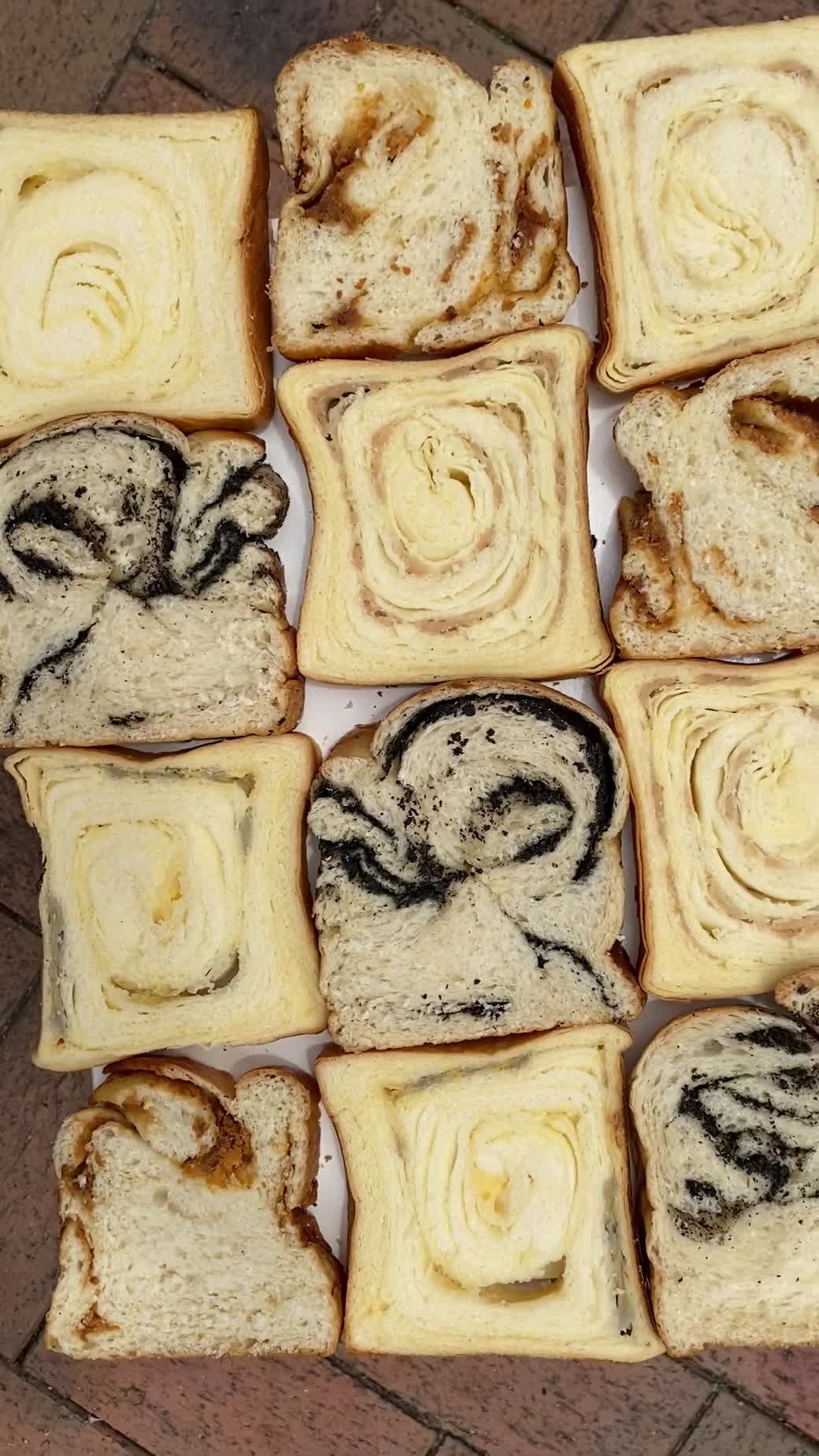 Square Handmade Bread