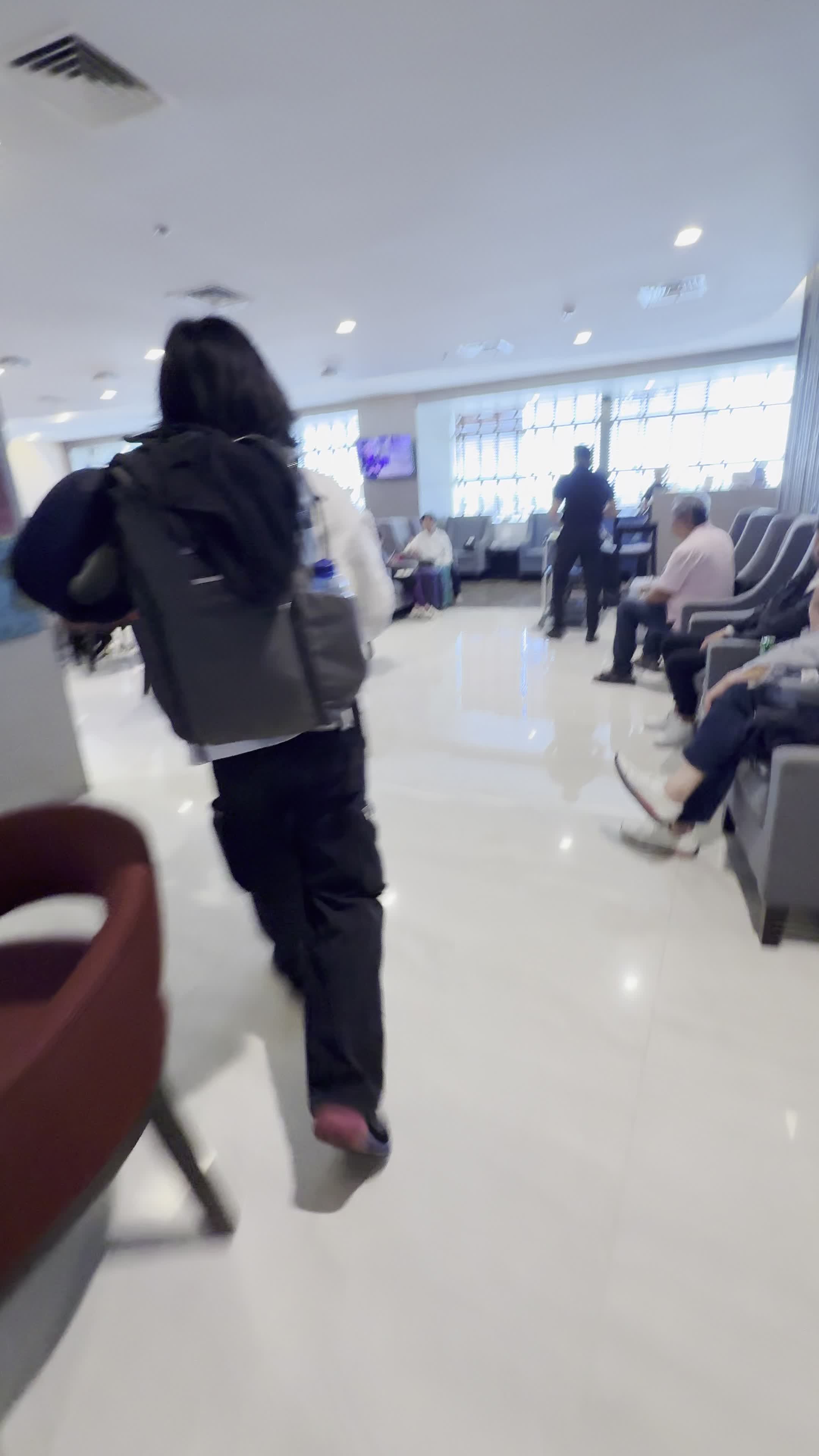 A lounge airport