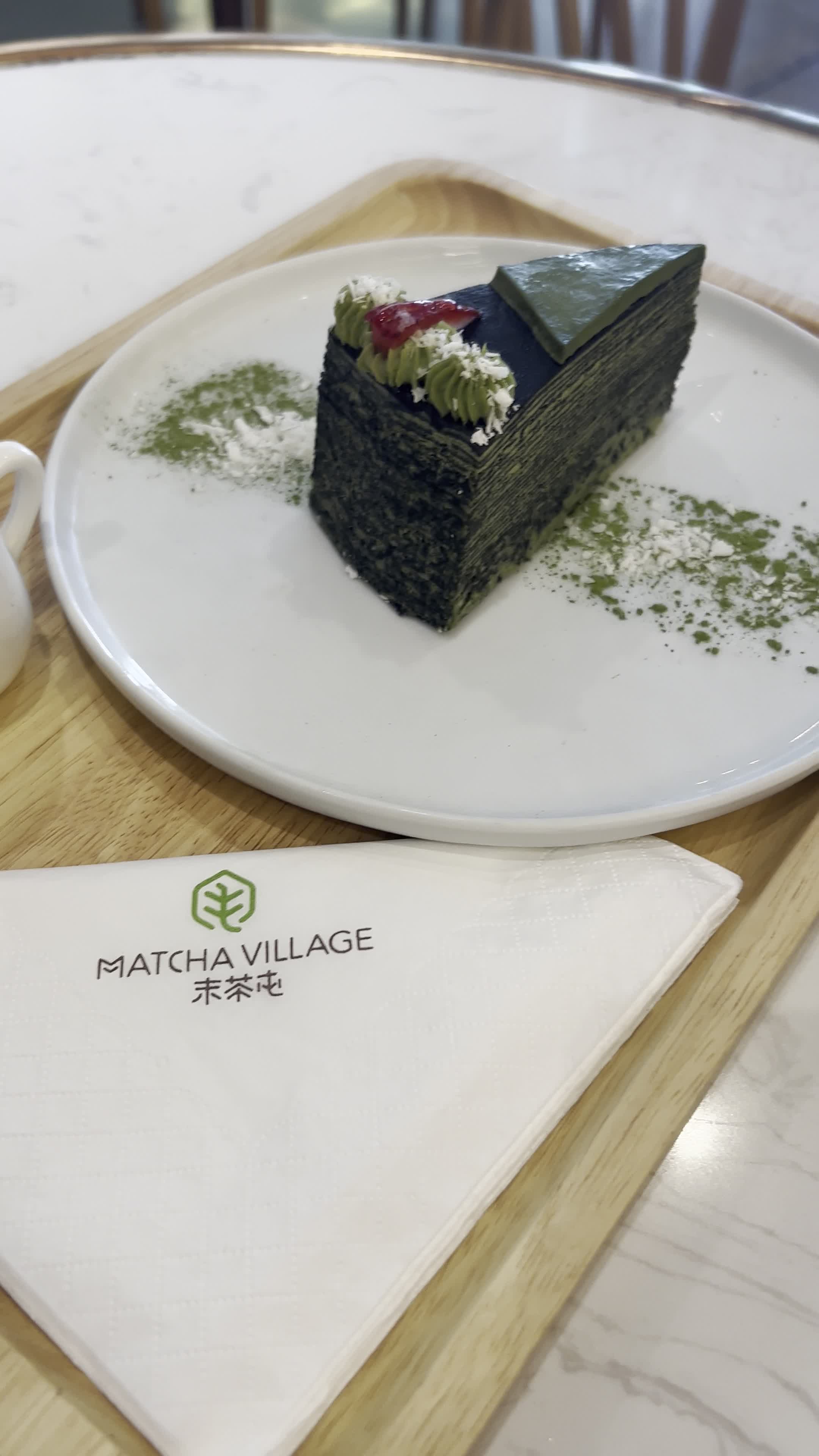Video review of Matcha Village