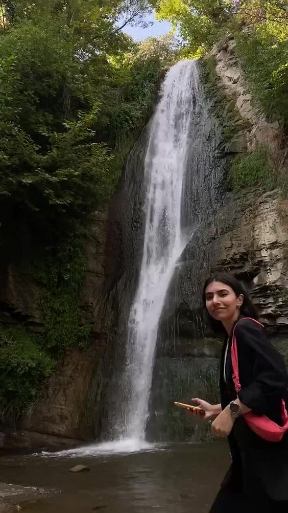 Botanical Garden Waterfall