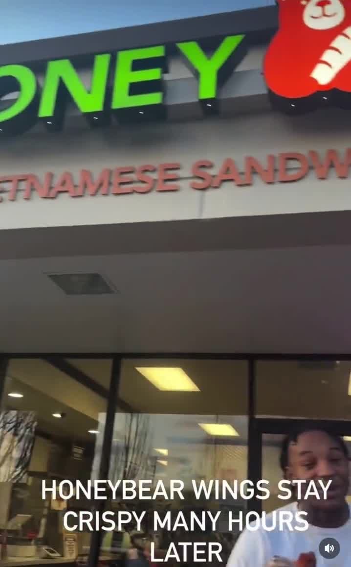 Honey Bear Vietnamese sandwich