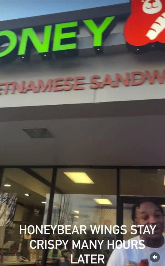 Honey Bear Vietnamese sandwich