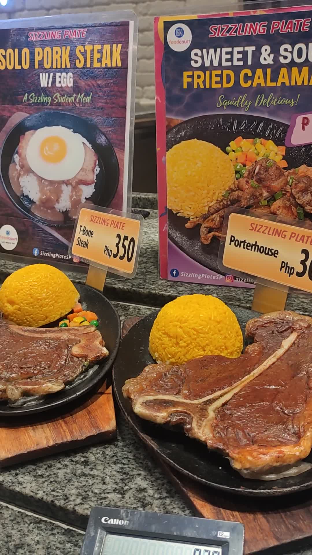 Sizzling plate megamall