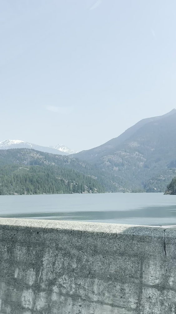 Diablo Lake At North Cascades National Park