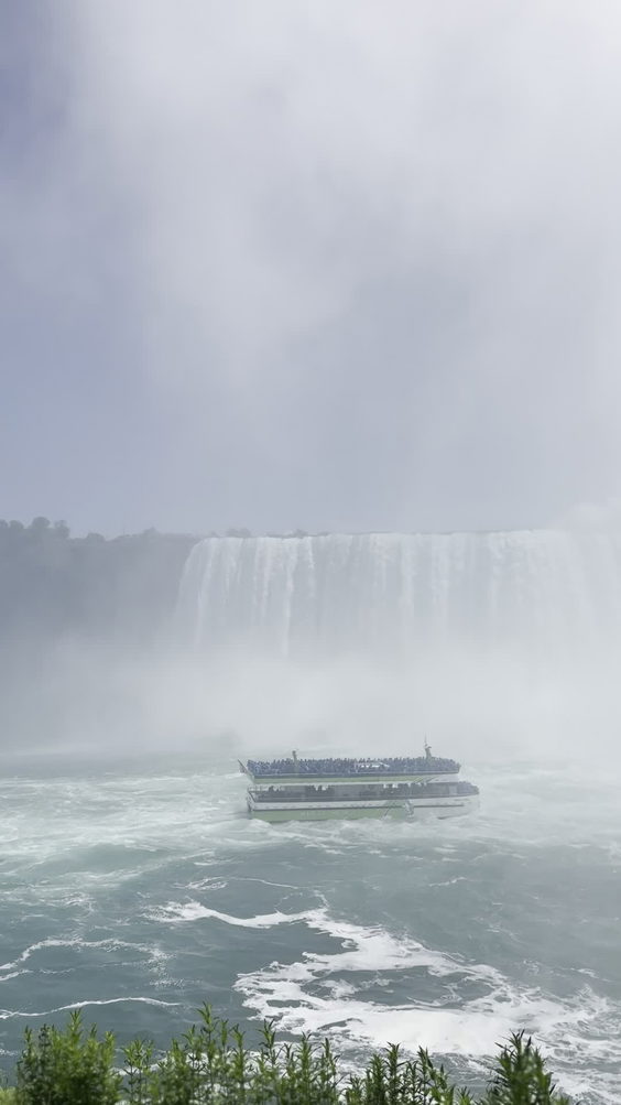 Under Niagara Falls