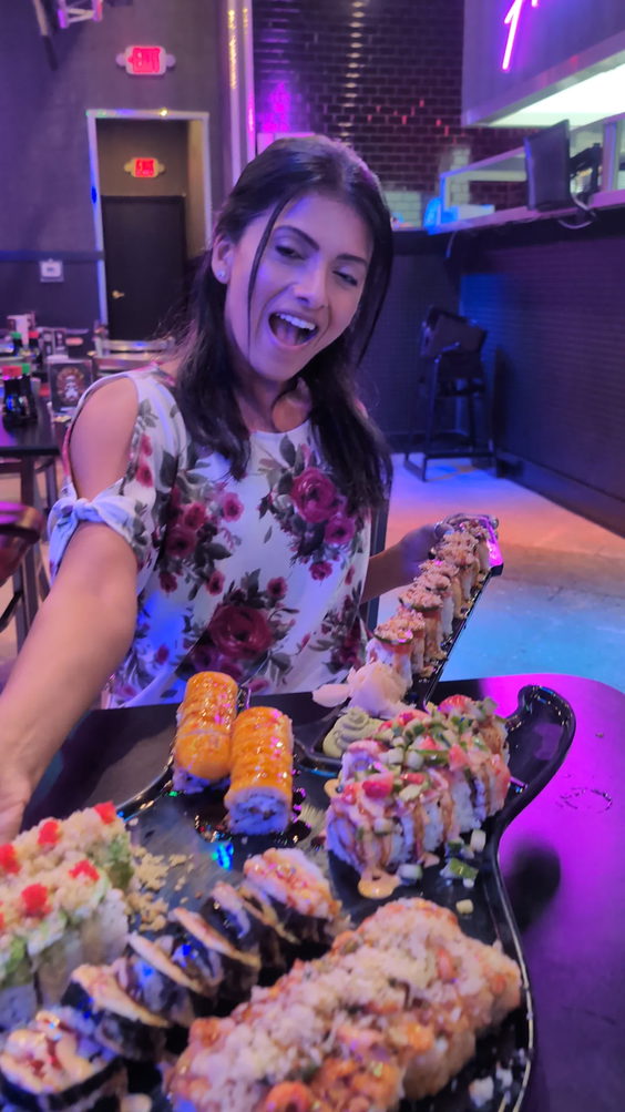 Rock and roll sushi